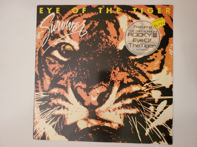 Survivor Eye of the Tiger vinyl record